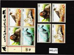 IMGJ/17 UNO GENF 1993 MICHL  227/30 SATZ Und VIEREEBLOCK Postfrisch ** SIEHE ABBILDUNG - Unused Stamps