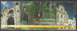 Portugal – 2015 Santiago Pilgrimage 0,62 Used Stamp - Used Stamps