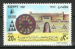 Egypt - 1997 - ( Inauguration Of Nubia Monument Museum ) - MNH (**) - Egyptology