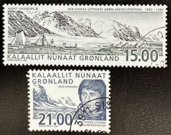 Groenland  2003   Y Et T  375/6 O  Cachet Rond - Usados