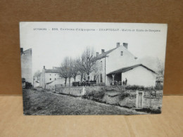 CHAPTUZAT Environs D'Aigueperse (63) Mairie Et école De Garçons - Andere & Zonder Classificatie