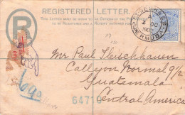 BERMUDA - REGISTERED MAIL 1900 - GUATEMALA / 2168 - Bermudas