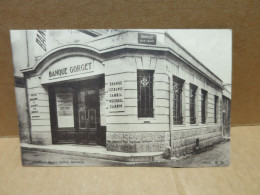 LOURDES (65) Carte Publicitaire Banque Gorget - Lourdes