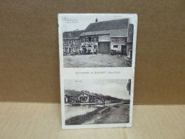 BISSERT (67) Carte Souvenir à Deux Vues Restaurant Ecluse - Andere & Zonder Classificatie