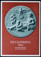 GERMANY - PROPAGANDA CARD, Reichspartei Tag, Feldpostkarte, Nurnberg, 1939. - Militaria