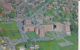 Hôpital St Vincent De Paul, Pavillon Des Infirmières Sherbrooke Québec. Vue Aérienne Quartier, Tourelle Aerial View 2 Sc - Sherbrooke