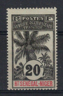 Haut Senegal Et Niger - YV 7 N* MH , Palmiers Cote 9 Euros - Unused Stamps