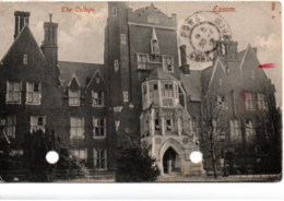 The College , Epsom, Voir état - Surrey
