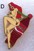 Pins PIN'S COCA COLA PIN-UP JESSICA SEXY PLAYBOY Mesure 5 Cm De Haut, 20 Ex - Coca-Cola