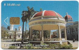 Cuba - Etecsa (Chip) - La Glorieta, Cienfuegos, 05.2000, 10$, 30.000ex, Used - Kuba