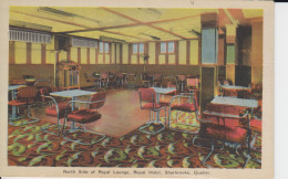 North Side Of Royal Lounge, Royal Hotel  Sherbrooke Québec Judbox ,moitie Tapis Et Plancher Bois Danse Vintage 2 Scans - Sherbrooke