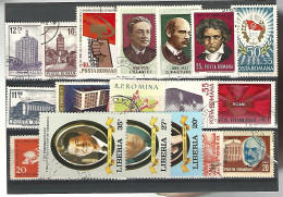 52515 ) Collection Romania And Liberia - Verzamelingen