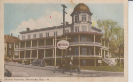 Chateau Frontenac (1906) Rue Coin Arberdeen Wellington S. Annonce ''Impérial'' Sherbrooke Québec Tour Grandes Galeries - Sherbrooke