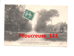 94 - Val De Marne - LE PLESSIS TREVISE - VILLIERS SUR MARNE - " Avenue Du Val Roger- Bordé De Ravissantes Villas " - Le Plessis Trevise