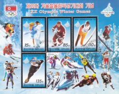 North Korea  2006 XX Olympic Winter Game  Sheetlet CTO - Hiver 2006: Torino