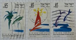 ISRAEL - (0) - 1992  # 1158/1160 - Used Stamps (without Tabs)