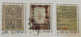 ISRAEL - (0) - 1992  # 1182/1184 - Used Stamps (without Tabs)