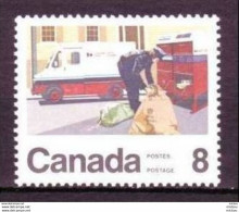 Canada, Camion De La Poste, Facteur, Postier, Boîte Aux Lettres, Mailman, Truck - Trucks