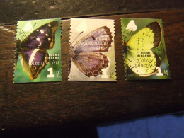 FINLANDIA 2007 FARFALLE USATO - Used Stamps