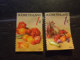 FINLANDIA 2015 VERDURE Nuovo Senza Colla - Ungebraucht