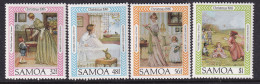 Samoa 1985 Christmas Sc 656-59 Mint Never Hinged - Samoa