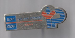 PIN'S    THEME  EDF  GDF  CERGY - EDF GDF