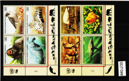 IMGJ/30 UNO GENF 1993/904 MICHL 227/30 + 245/48 VIERERBLÖCKE  Postfrisch ** SIEHE ABBILDUNG - Unused Stamps