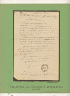 Collection Documents Autographes N°17 Lettre De VERLAINE  De L Hopital Bichat - Magazines & Catalogues