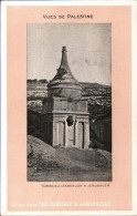 ! Old Postcard, Alte Ansichtskarte, Vues De Palestine, Tombeau D' Absalon A Jerusalem, Chocolaterie D' Aiguebelle - Palestine