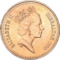 Monnaie, Gibraltar, Penny, 1990 - Gibilterra