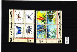 IMGJ/46 UNO GENF 2009/10 MICHL 640/43 + 681/84 VIERERBLÖCKE  Postfrisch ** SIEHE ABBILDUNG - Unused Stamps