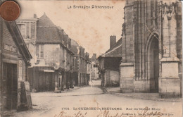 35  - Carte Postale Ancienne De  LA GUERCHE DE BRETAGNE  Rue Du Cheval Blanc     ( La Bretagne Pittoresque ) - La Guerche-de-Bretagne