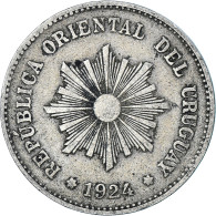 Monnaie, Uruguay, 5 Centesimos, 1924 - Uruguay