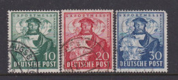 GERMANY (BRITISH AMERICAN ZONE)  -  1949 Hannover Fair Set Used As Scan - Afgestempeld