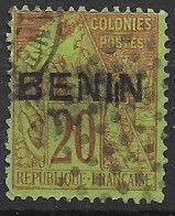 Benin VFU 1892 Signed Calves 270 Euros - Oblitérés