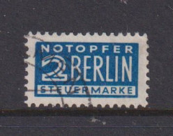 GERMANY (BRITISH AMERICAN ZONE)  -  1948 Aid For Berlin Obligatory Tax 2pf Used As Scan - Gebraucht