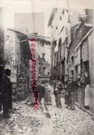 87- LIMOGES- QUARTIER VIRACLAUD RUE DE LA CHADRE 1898-RUE LAMAZIERE -ANCIEN TIRAGE PHOTO ARGENTIQUE - Europe