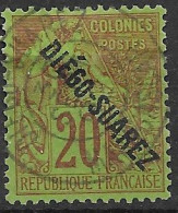 Diego Suarez VFU 37 Euros 1892 - Used Stamps