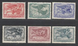 Greece 1943 Winds Part B Air Set MNH - Ongebruikt