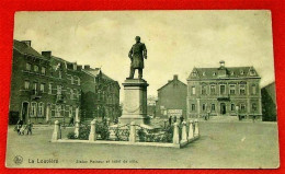 LA LOUVIERE  -  Statue Mairaux Et Hôtel De Ville - La Louvière