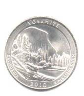 2010 - Stati Uniti 25 Cents - Quarter Yosemite   D     ------ - 2010-...: National Parks