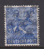 GERMANY (BRITISH AMERICAN ZONE)  -  1948 Currency Reform Opt Multiple Posthorns 50pf Lightly Hinged Mint - Ungebraucht