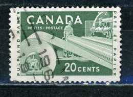 CANADA - INDUSTRIE DU PAPIER - N° Yvert 289 Obli. - Used Stamps
