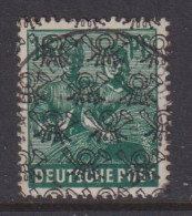 GERMANY (BRITISH AMERICAN ZONE)  -  1948 Currency Reform Opt Multiple Posthorns 16pf Used As Scan - Used