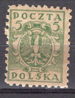 R2938 - POLOGNE POLAND Yv N°160 * - Unused Stamps