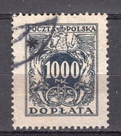 R3898 - POLOGNE POLAND TAXE Yv N°49 - Taxe