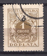 R3921 - POLOGNE TAXE Yv N°80 - Strafport