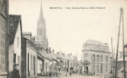 BEAUVAL : RUE CHARLES SAINT ET HOTEL NATIONAL - Beauval