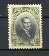 TUR 1926  Yv. N° 707  * 100gr  Mustapha Kemal   Cote 42,5 Euro BE   - Unused Stamps