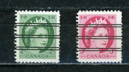 CANADA - ELISABETH II - PREOBLITÉRÉ - N° Yvert 268+269 (*) - Vorausentwertungen